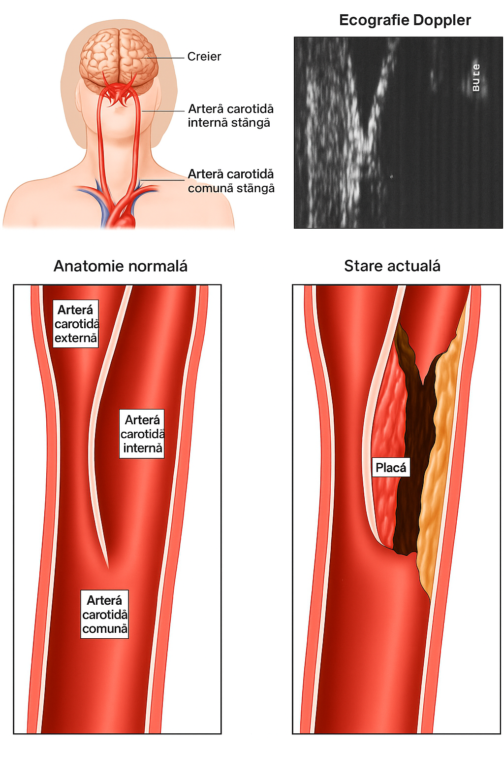 Endarterectomia carotidiană microchirurgicală – tratamentul modern al stenozei de arteră carotidă
