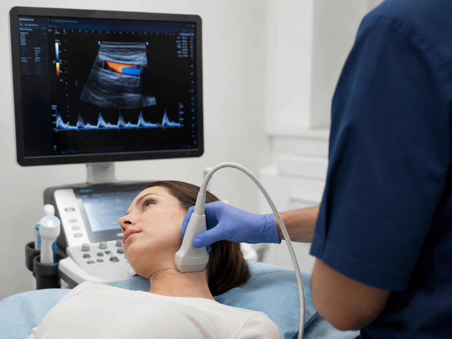 neurosonografie Doppler carotidian neurochirurg bucuresti NeuroHope