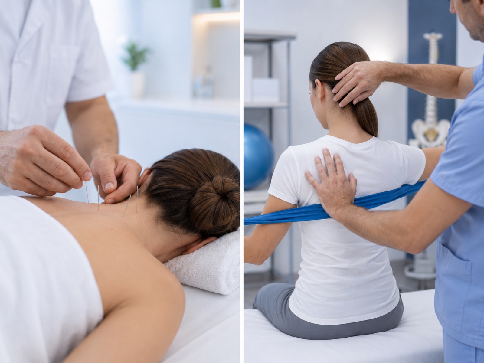 Kinetoterapie și terapii complementare pentru durere cervicală