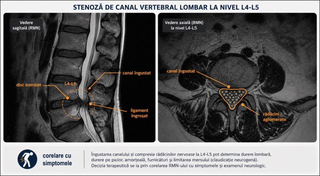 RMN educațional pentru stenoză de canal vertebral